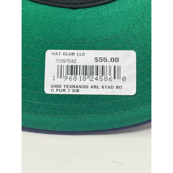 NEW ERA 59FIFTY CACTUS FRUIT TEXAS RANGERS ARLINGTON PATCH FITTED HAT SZ 7 3/8 - Picture 3 of 4